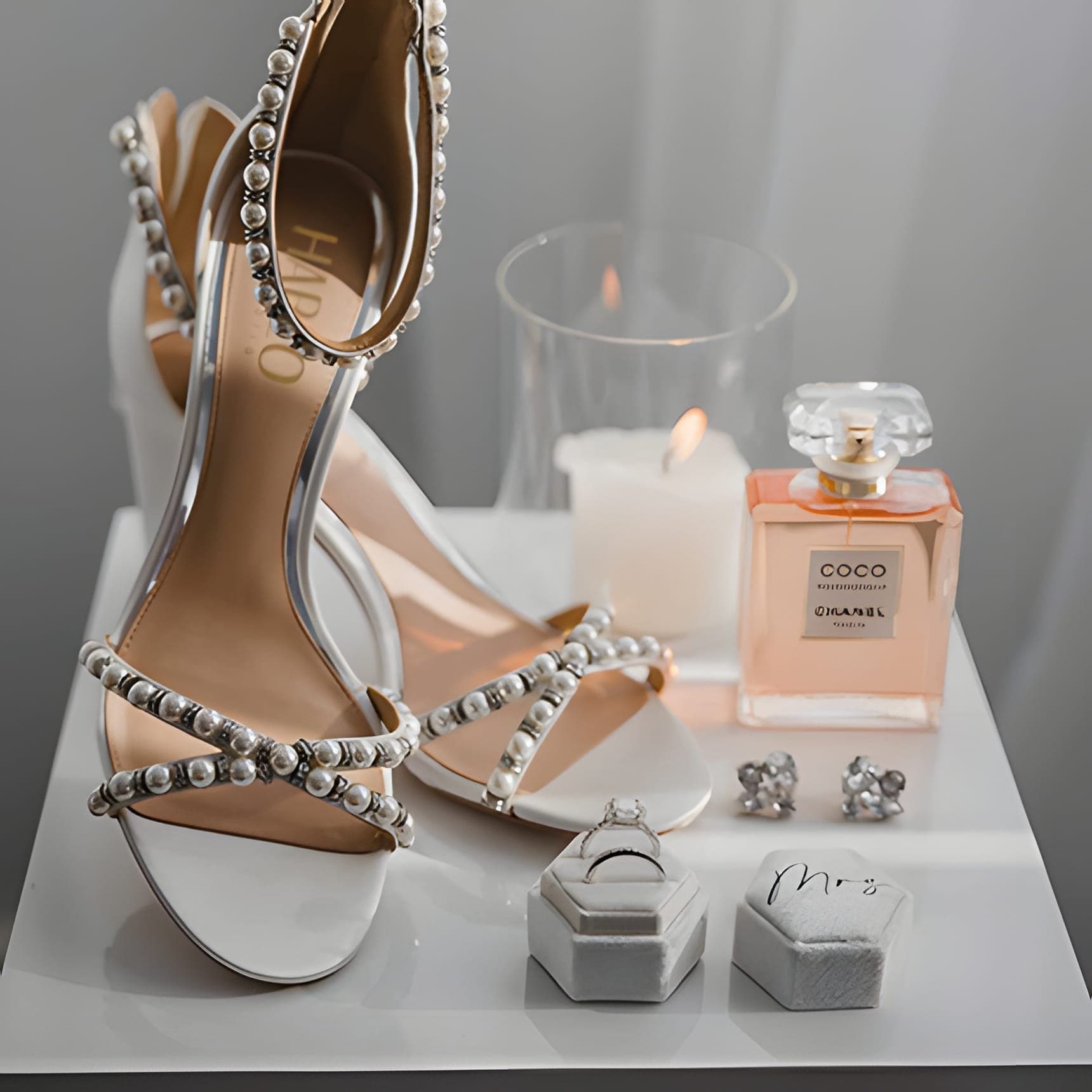Luxury bridal room styling by Mine and Your Event