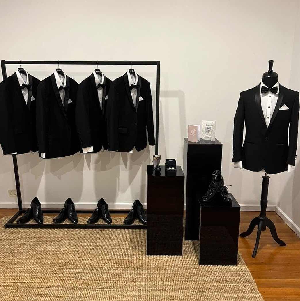 Groom room setup